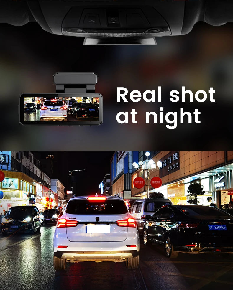 Dashcam 4K Double Vision